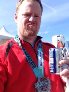 This was at the race.  They even gave me free beer there. (sorry, no pics of the post party)